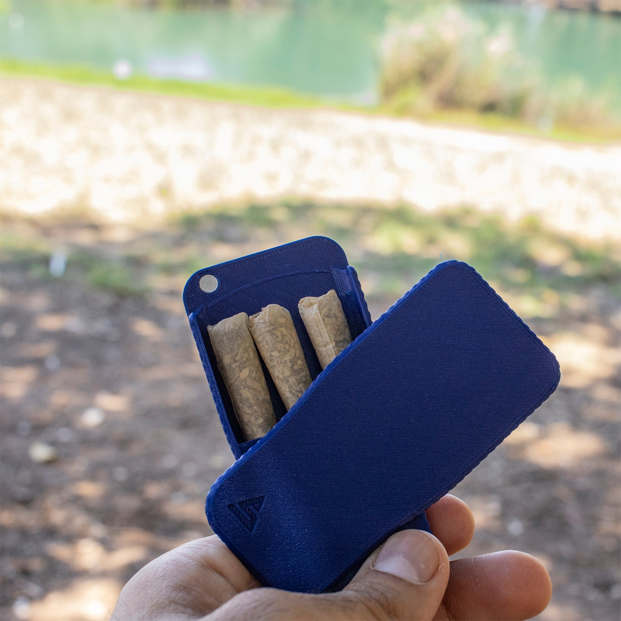 In-Use-Coablt-Blue-Durable-Weed-Case